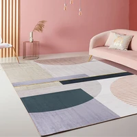 geometric abstract non slip carpet suitable for living room bedroom bedside tea table sofa kitchen corridor and floor dec