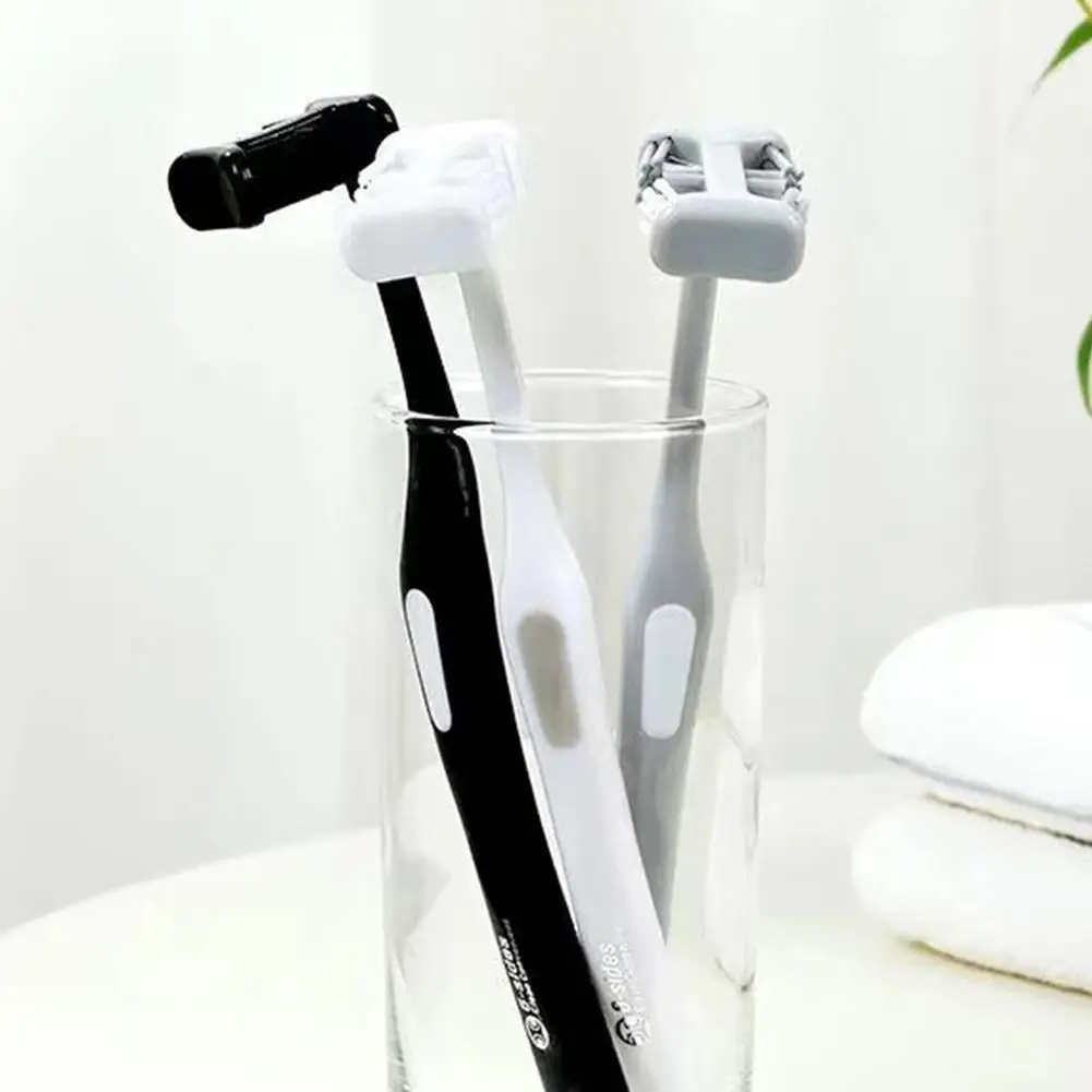 

Popular Six Side Care Comprehensive Nursing Toothbrush Soft Hair All Wrapped U-Shaped Toothbrush for Household Cleaning