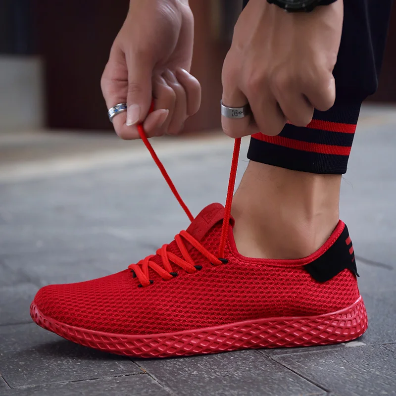 2020 Sale Lightweight Men Sneakers Fashion Casual Shoes Breathable White DKRUCAK Zapatillas Hombre Zapatos De | Обувь