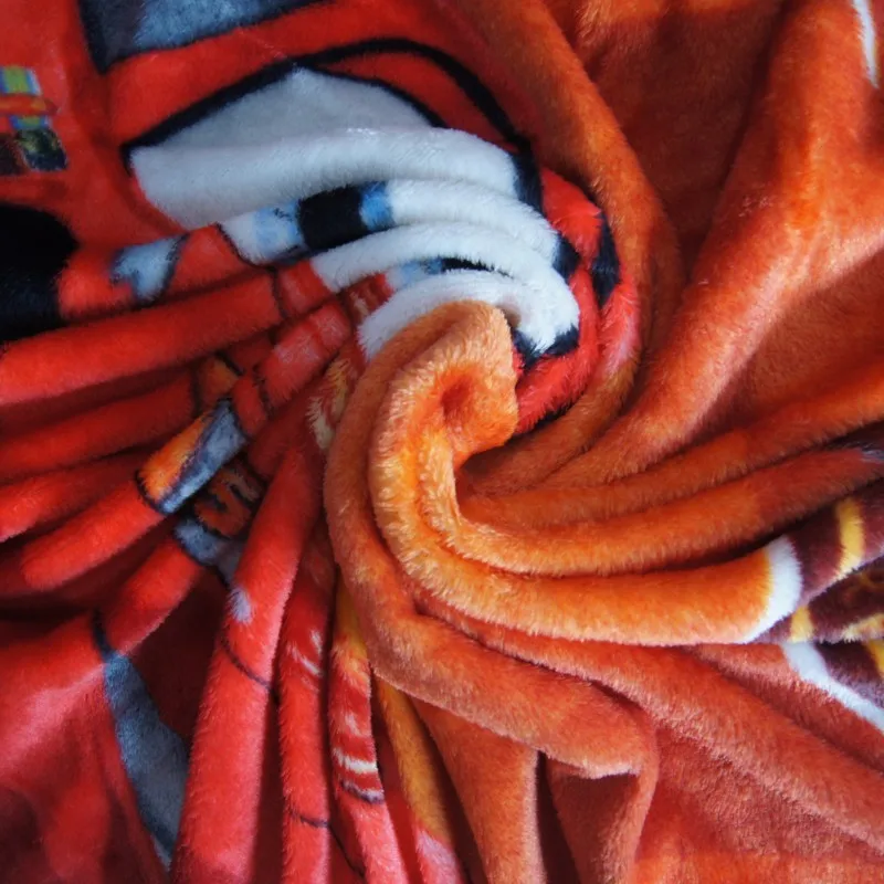 Коралловое Флисовое одеяло Disney 95 с молнией Маккуин полотенце для кровати