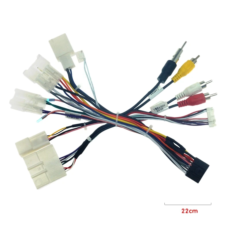 

Car 16PIN Audio Power Cord Radio Wiring Harness with Canbus Box for Subaru Forester 2017-2019