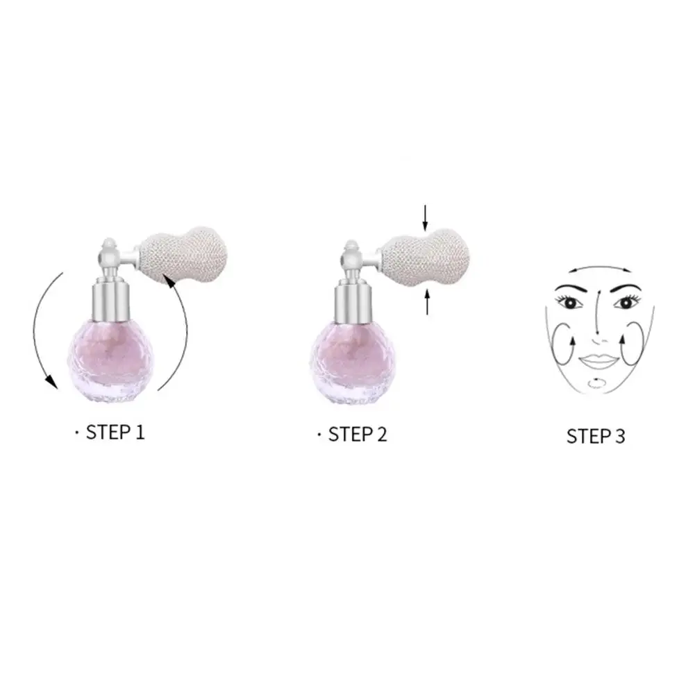 Новинка 4 цвета свободная пудра для лица тени век высокий светильник аэрозоль