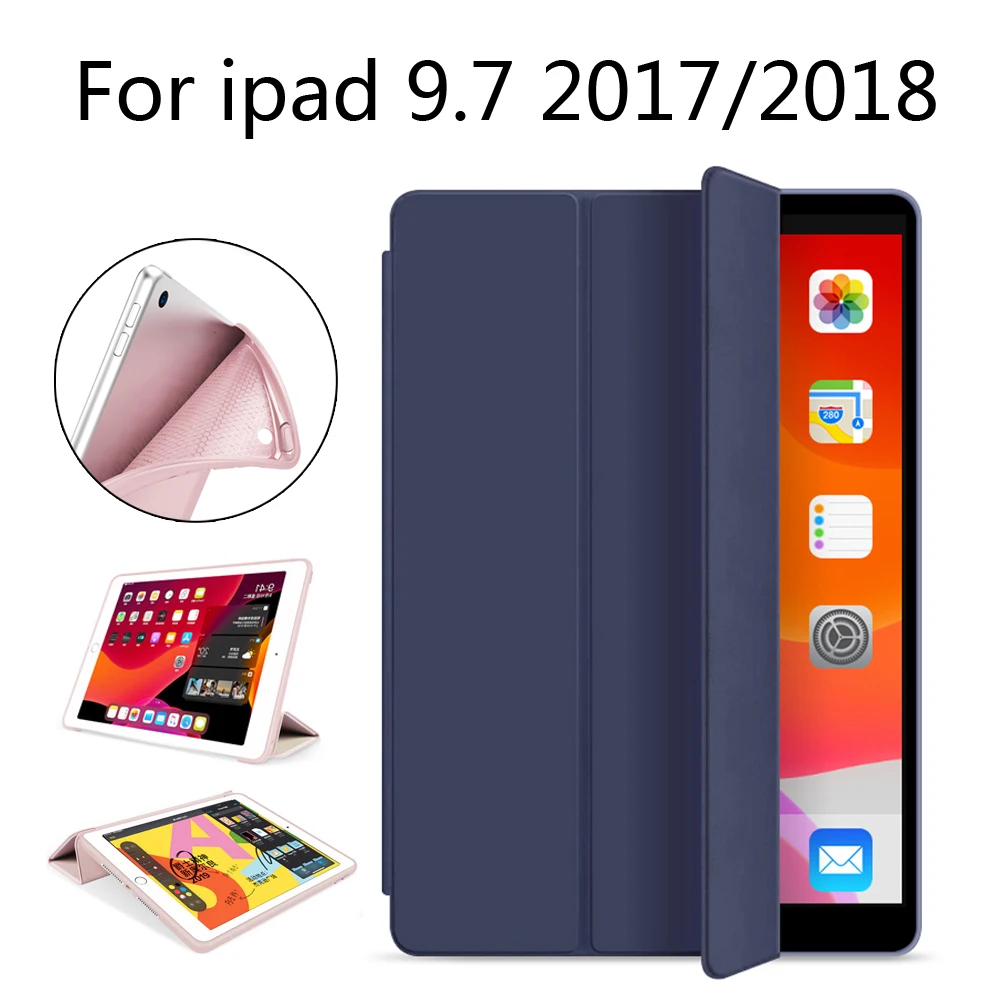 Чехол для iPad Air 1 ультра тонкий авто чехол сна также нового 9 7 дюймов 2017 и 2018