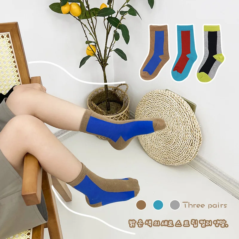 3 пары/Лот Детские носки для маленьких мальчиков и девочек пола весна осень