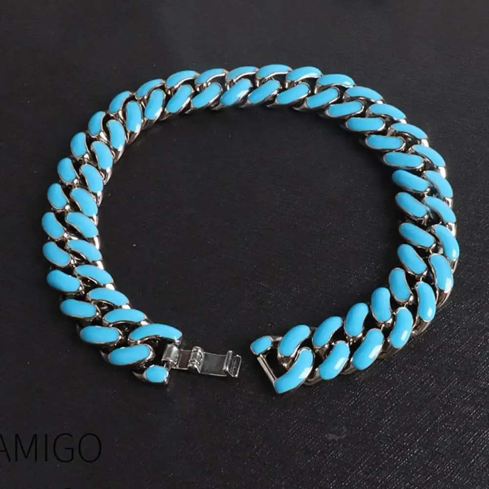 Beautiful Dog Neck Chain Multiple Colors Dress-up Long Lifespan Shiny Cats Necklace Loop | Дом и сад