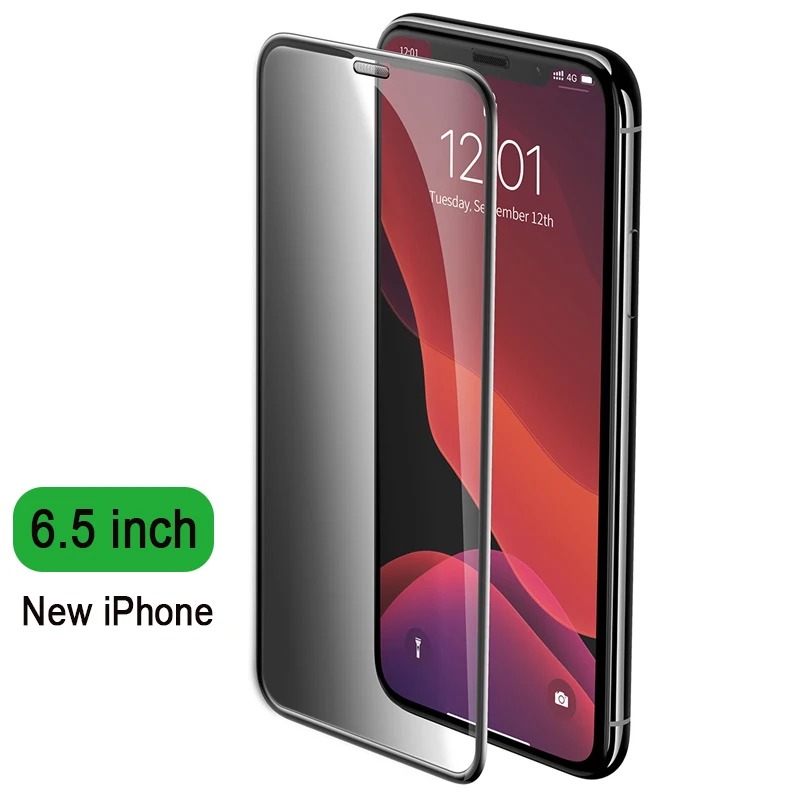 Baseus 0,3 мм защита для экрана для iPhone 11 защитное стекло закаленное стекло для iPhone 11 Pro Max стекло 2 шт. и инструмент - Цвет: 6.5 inch for iPhone
