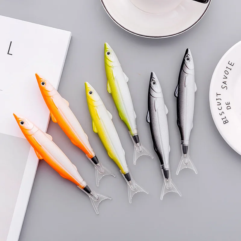 

1 Pcs Ocean Series Cute Fish Styling Ballpoint Pen Creative Ball Pen 0.38mm Student Writing Gift Promotion Stationery Rewarding