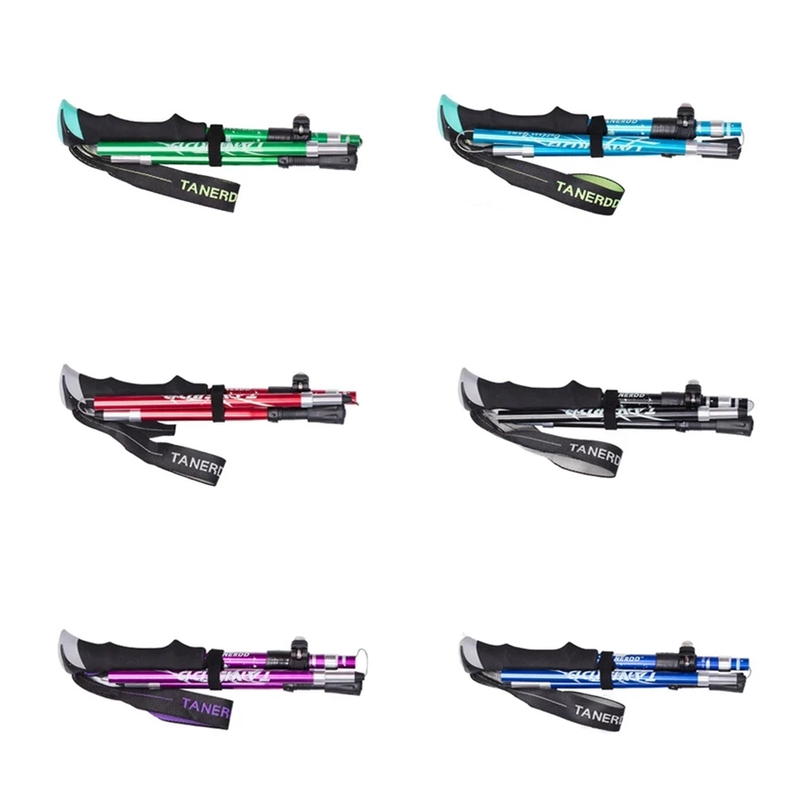 Трекинговые Палки складные сверхлегкие противоударные трости из алюминиевого