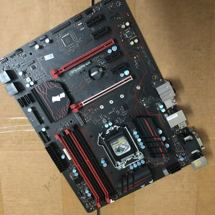 Оригинальная материнская плата для Z270 GAMING PLUS DDR4 LGA 1151 USB2.0 USB3.1 64 ГБ 7500 7700K 14 нм