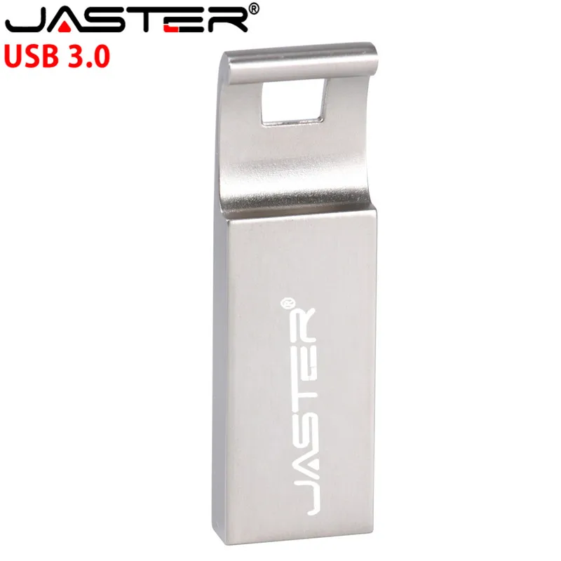 JASTER USB 3,0 Металл 64 ГБ 32 ГБ USB флеш-накопитель 16 ГБ 4 ГБ флеш-накопитель USB флешка Металл реальная емкость(более 10 шт. бесплатный логотип