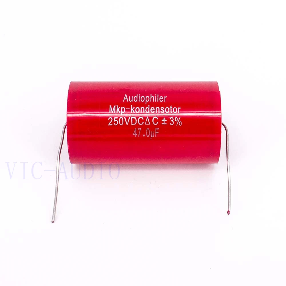 Конденсатор Audiophiler Mkp конденсатор с алюминиевой крышкой 47 (Европа) мкФ 250V