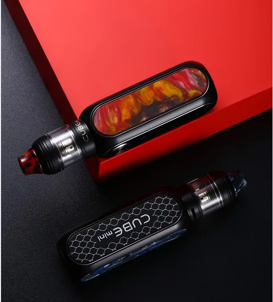 Оригинал OBS кубик мини смола стартовый набор 1500 мАч батарея 3 мл 2 бак 0 96 дюймов