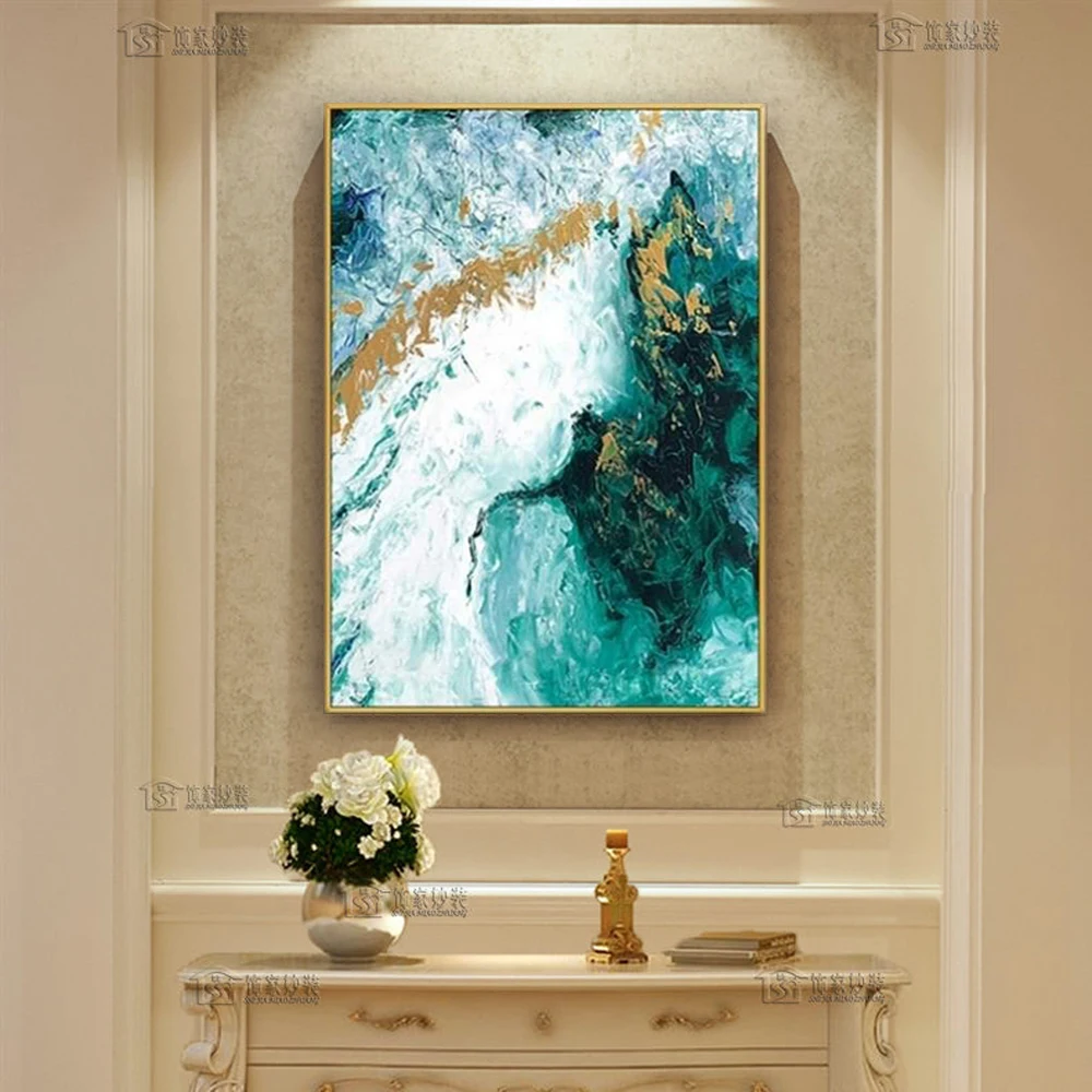 

hand made 100% oil painting on canvas modern Best Art Abstract oil painting Golden years XD1-311