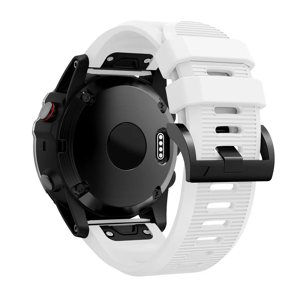 26 мм силиконовый ремешок для часов Garmin Fenix 5X Plius 6X Pro Quick Release Easy Fit 3 HR|Ремешки часов| |