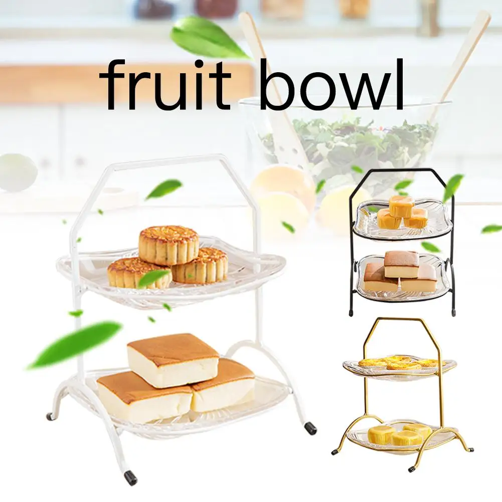 Нержавеющая сталь Сухофрукты чаша стойка держатель акриловый прозрачный торт