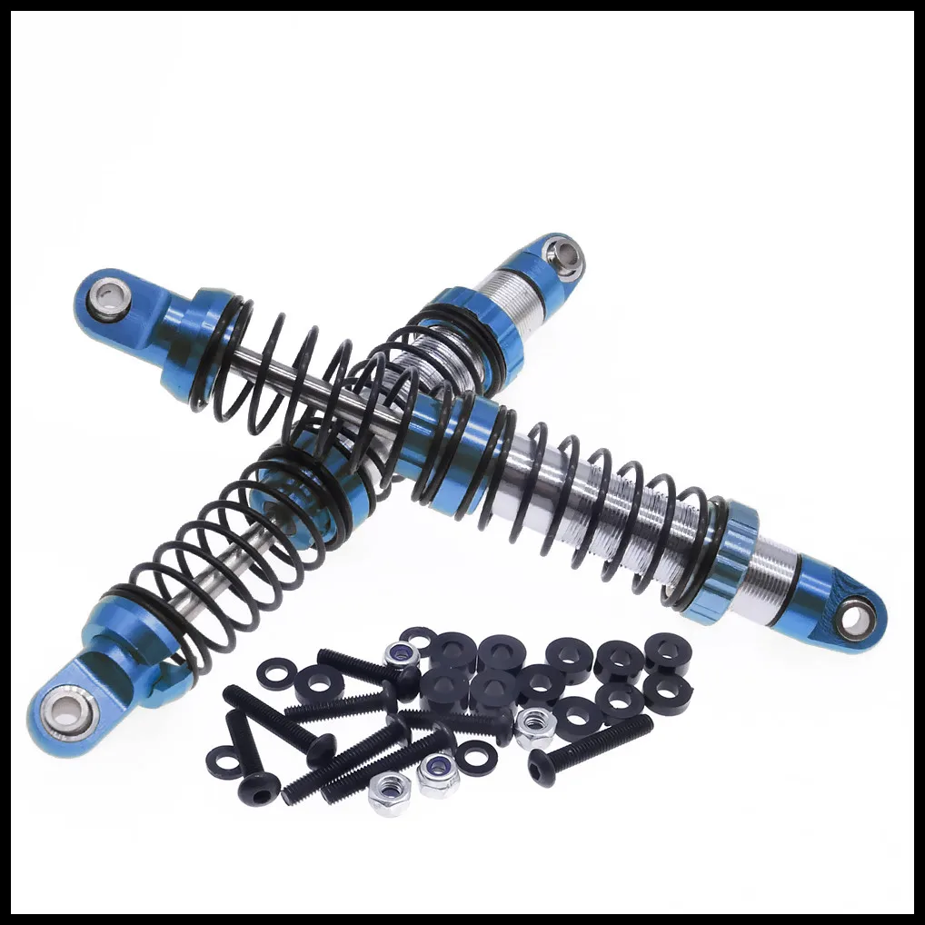 RCAWD 2pcs full alloy front and rear shock absorber damper oil filled for 1-10 RGT 86100 86110 FTX5579 Outback Fury crawler part