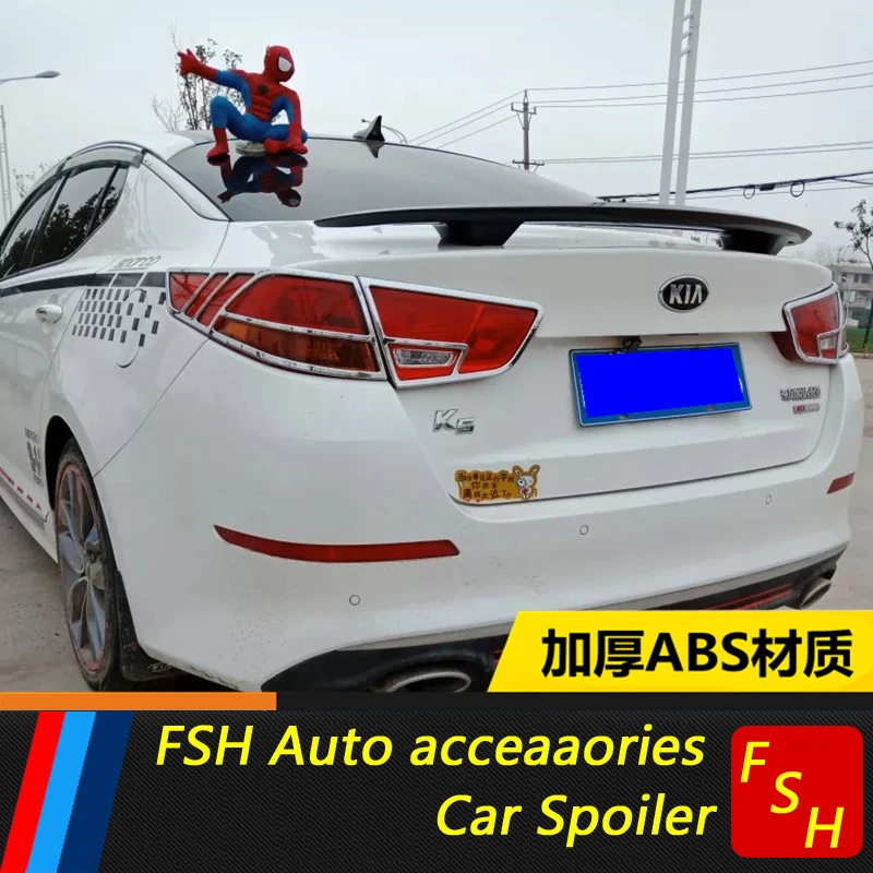 Для Kia Optima K5 спойлер высокого качества ABS Материал заднее крыло автомобиля праймер цвет задний для GT 2011