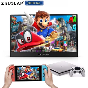 13 3inch usb c hdmi compatible 19201080p pd hdr portable monitor for switch ps4 macbook pro portable screen gaming monitor free global shipping