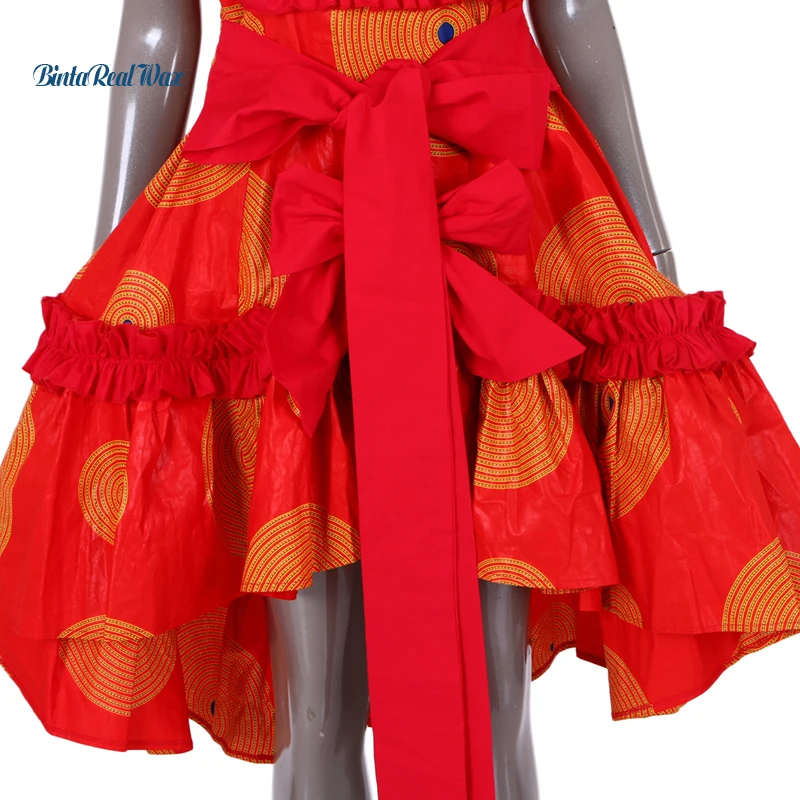 Детское платье принцессы одежда кружевное с принтом в африканском стиле для