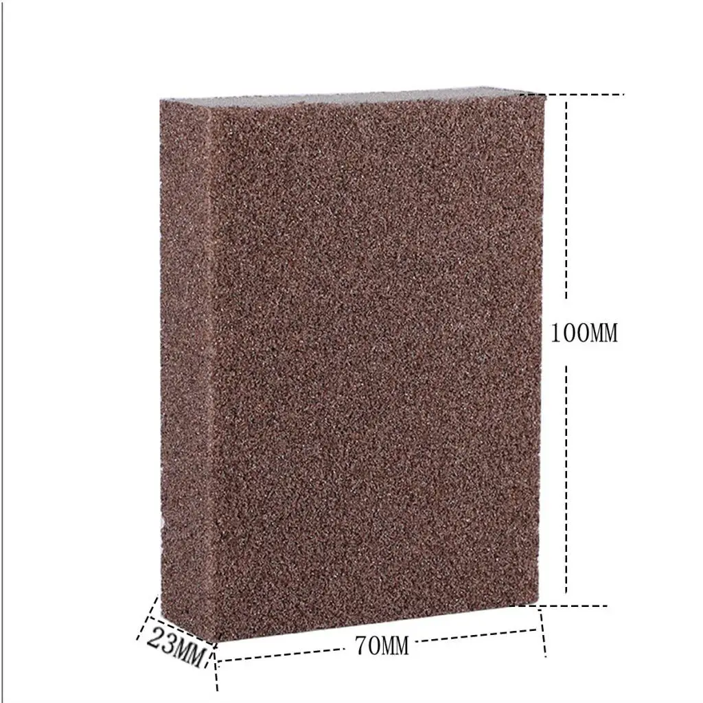 

Household Cleaning Scrub Sponges Emery Sponge Brush For Kitchen