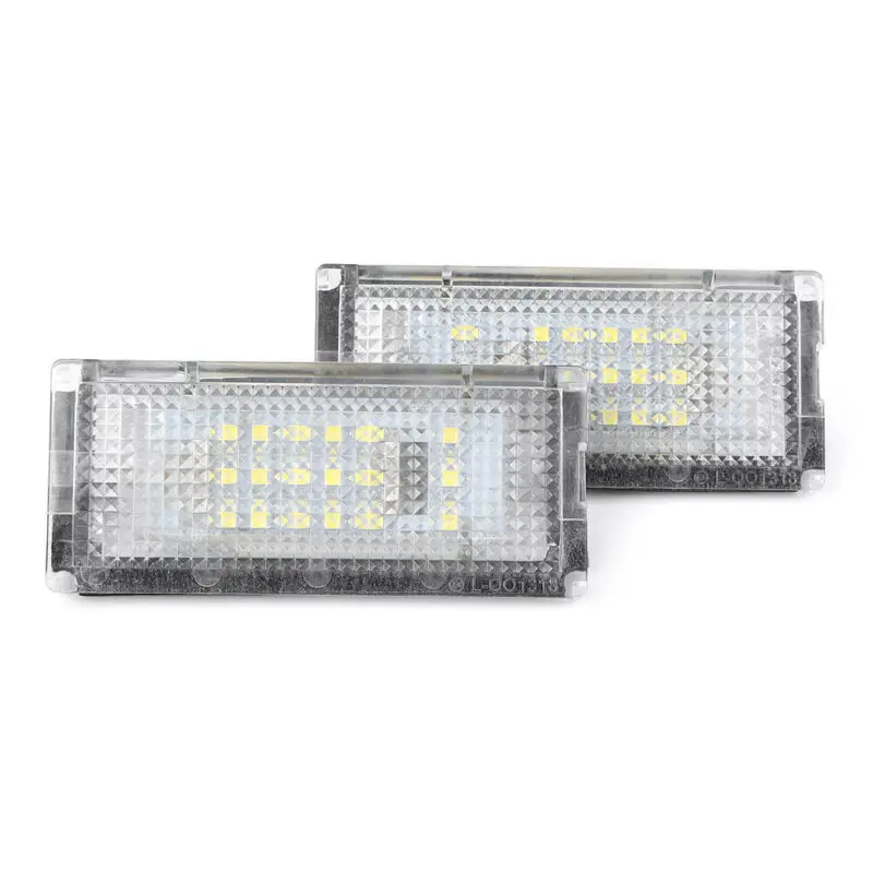 

2x 18 LED License Plate Light Lamp Waterproof White 12V 210 LM DIY Replacement For BMW 3 Series E46 4D Tube