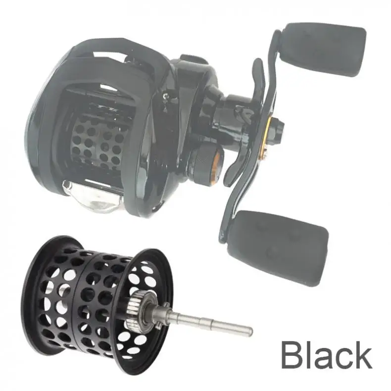 DIY Shallow Spool Aviation Aluminum Lightweight Casting Reel 8.7g Fit for Abu BMAX3 / SMAX3 /PMAX3 /ORRA2 /DECIDER7 | Спорт и