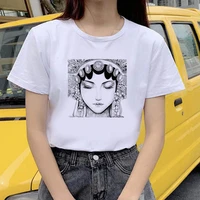 china beijing opera t shirt for women short sleeve shirt women fashion soft casual white t shirts shirt femme