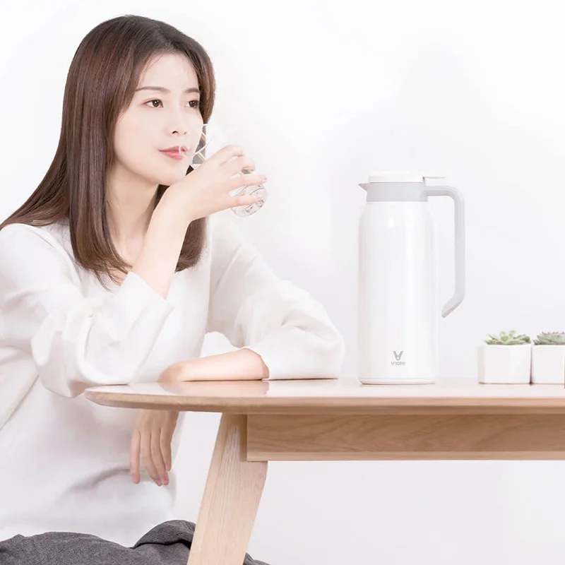 Термокружка Youpin VIOMI оригинальная Из Нержавеющей Стали объемом 1 5 л с термосом 24