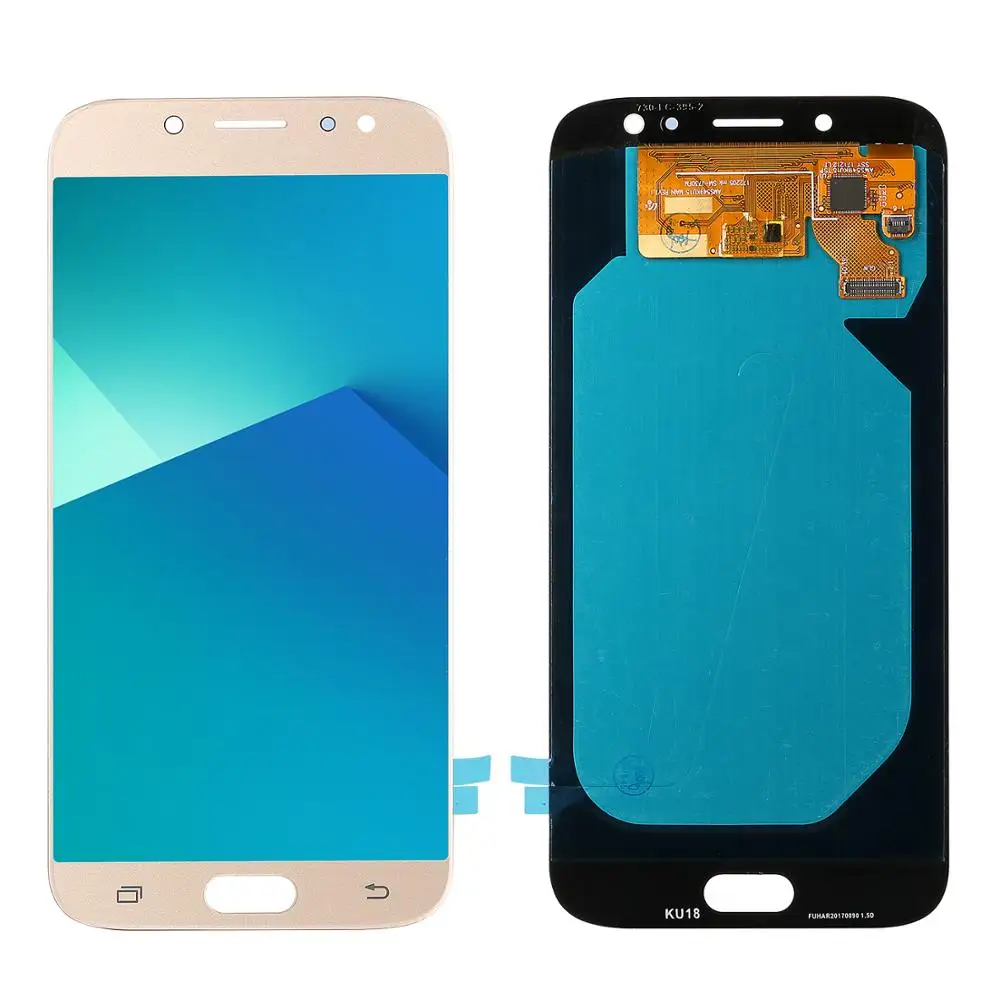 Дигитайзер в сборе для Samsung J7 Pro 2017 J730 J730F ЖК дисплей и сенсорный экран Замена супер