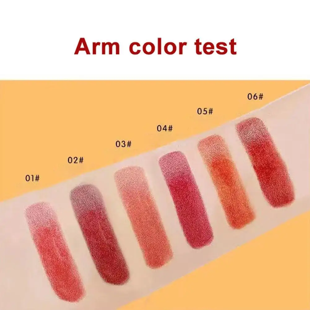 

Smooth Matte Texture Lip Gloss 2 Colors Available Lipstick Long-lasting Makeup Korean Sets Lips Cosmetics Exquisite C2R2