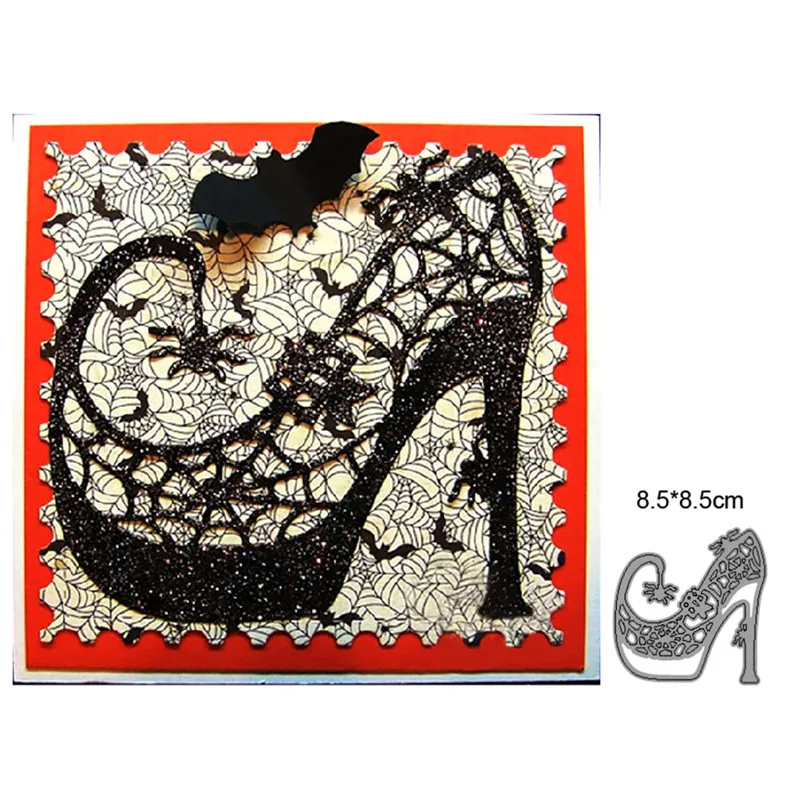 

Cutting dies Christmas High Heels metal cutting dies cut die mold Scrapbook paper craft knife mould blade punch stencils dies