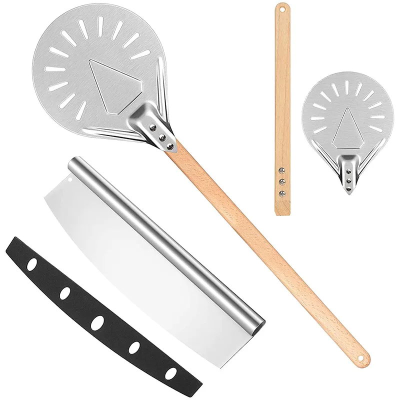 

Перфорированная пицца, 9 дюймов, 23,6 дюйма, съемная ручка, 14 дюймов, нож для пиццы