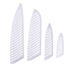 4 шт. Прозрачный чехол для ножа, прозрачный пластиковый защитный чехол для лезвия кухонного ножа для ножа 3578 дюймов