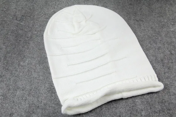 color 2 Модная вязанная шляпа зимние шапки для женщин Skullies Beanies теплая шапка мужская вязаная шапка высокое качество головной убор - Цвет: color 2