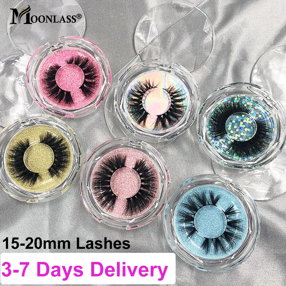 Быстрая Доставка 3D упаковочная коробка для норковых ресниц оптом 15 мм-20 мм