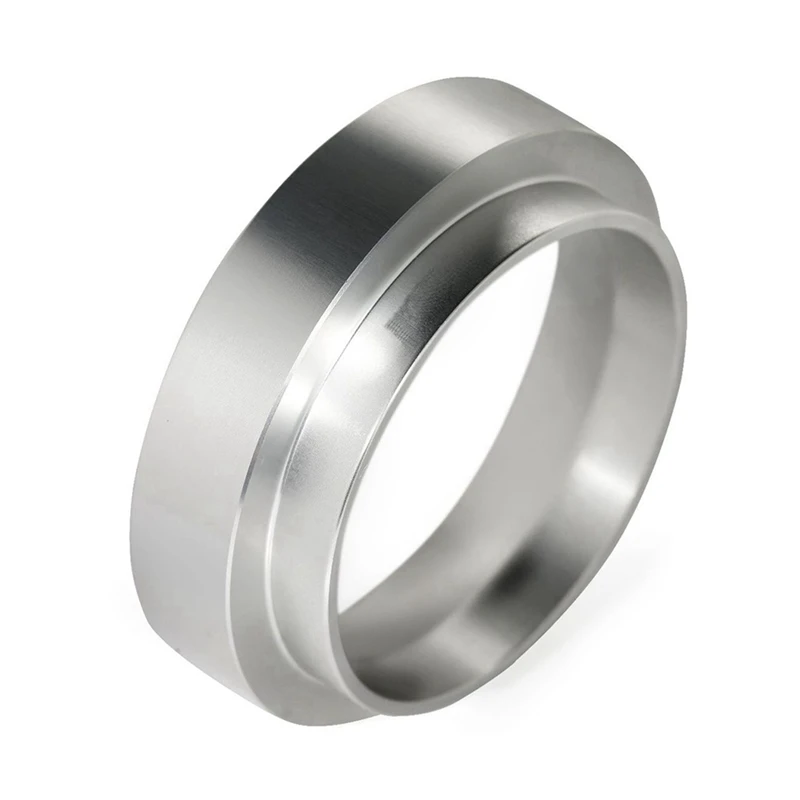Stainless Steel Coffee Dosing Ring With 51Mm Espresso Tamper &amp Distributor Dual Head Leveler |