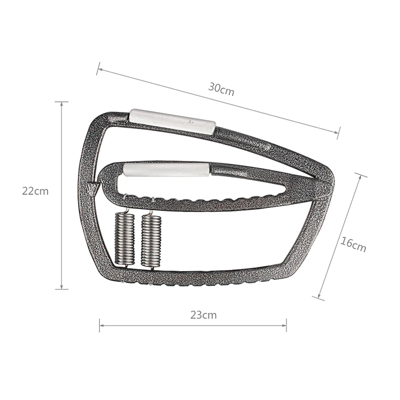 

Hand Grips Muscle Finger Exercise Tool Gym Hand Muscle Trainer Adjustment Durable Two Spring Fitness Forearm Strength Tool