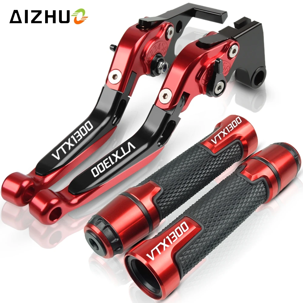 

Для HONDA VTX1300 VTX 1300 2003 2004 2005 2006 2007 2008 2009 CNC алюминиевые мотоциклетные Тормозные ручки сцепления