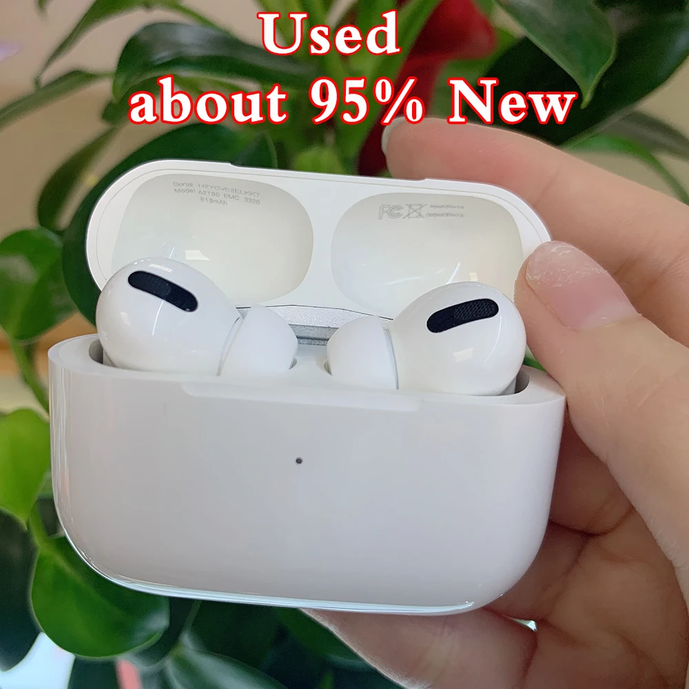 Auriculares inal&aacute;mbricos airpPro 2, aud&iacute;fonos Tws con Bluetooth, deportivos para videojuegos, para tel&eacute;fonos inteligentes IPhone Air, 95%-0