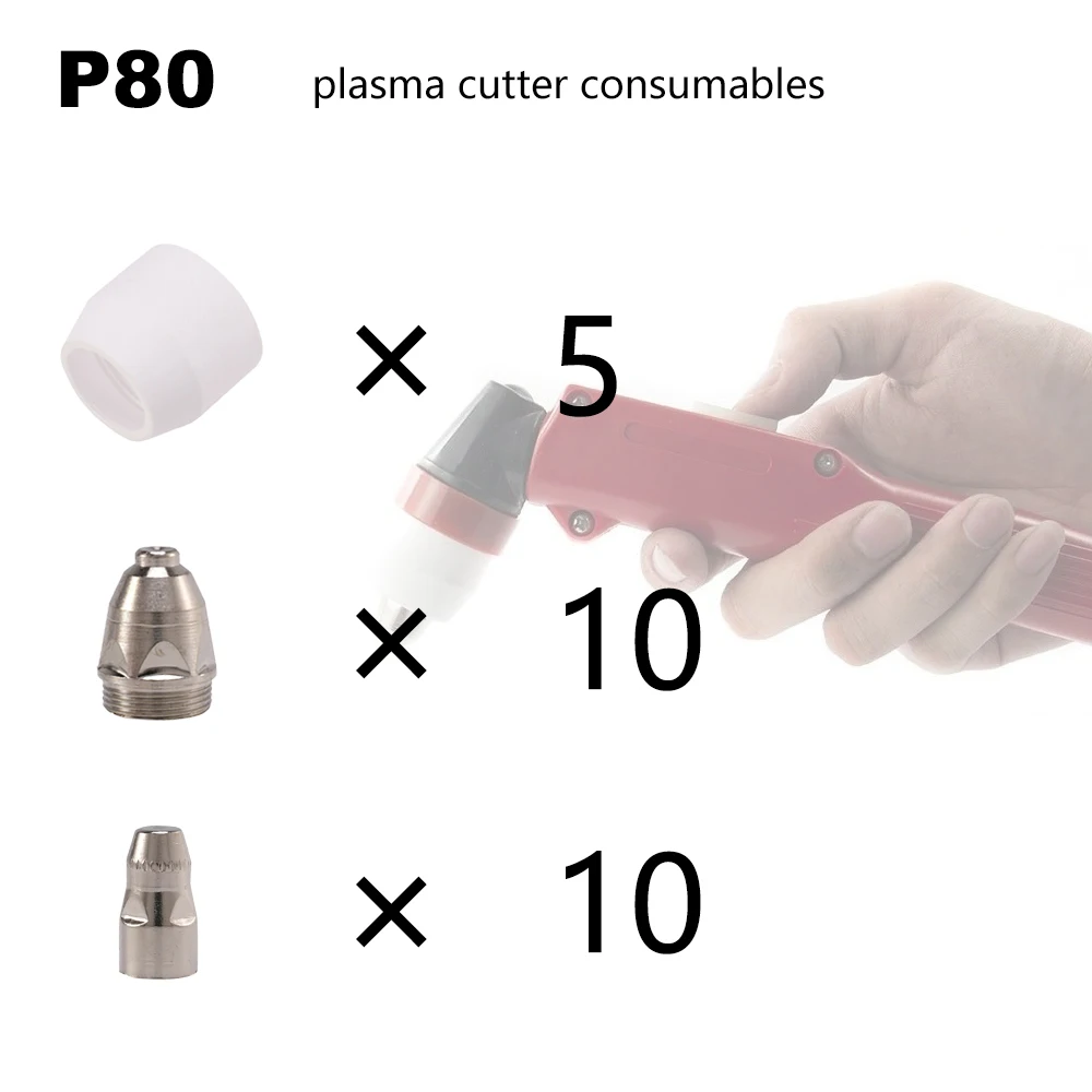 Бесплатная доставка 25 шт. фонарь резака для воздушно плазменной резки расходные