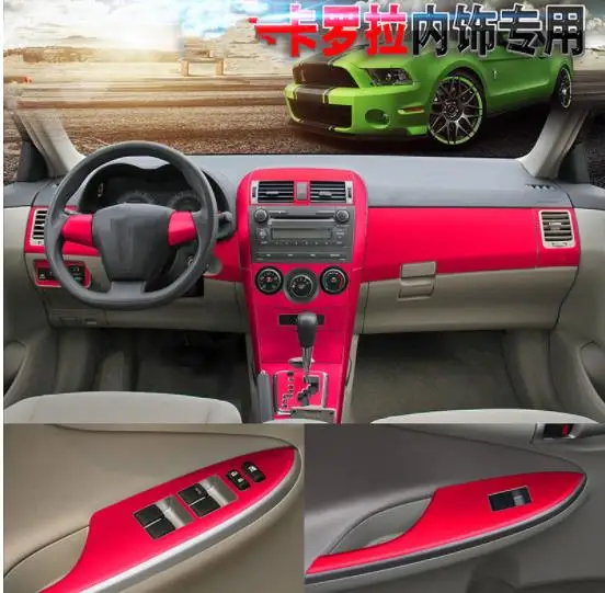 Подлокотник Carbin из волокна для двери/наклейка на центральную консоль