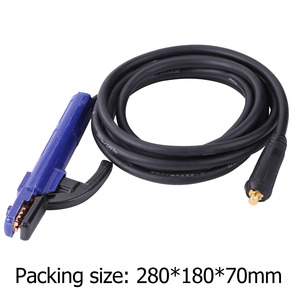 

Copper 300A Ground Earth Clamp with 4m Cable Portable Electric Welder Grounding Clamping for MIG TIG Argon Arc Welding EU Plug