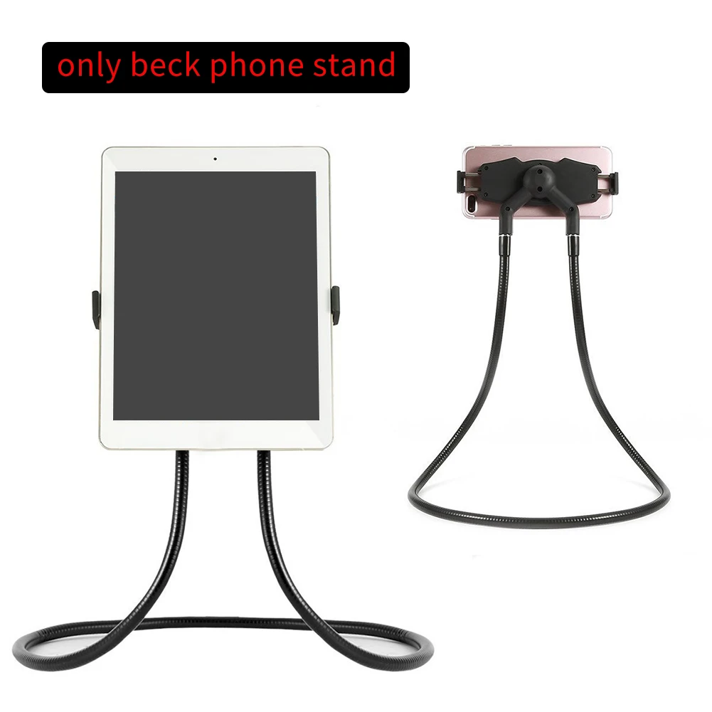 Selfie Stick Portable Practical Neck Phone Stand Tablet Bracket Travel Live Show Table Top Hanging Holder Home Necklace Support |