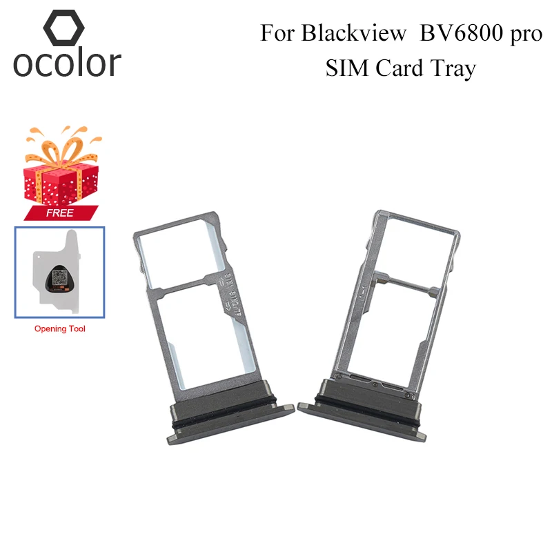 Ocolor для Blackview BV6800 pro слот sim карты держатель sd в сборе запасные части Pro мобильный
