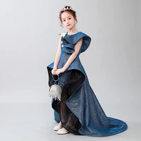 sequin glitz pageant dresses for girls evening party birthday princess wedding dress children ball gown formal prom 3 14 years