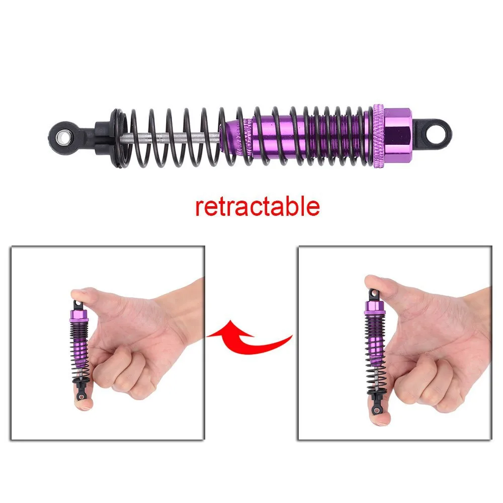 

2pcs 1:10 Rc Crawler Accessory Parts 108mm Shock Absorber Damper For 1/10 Rc Hsp