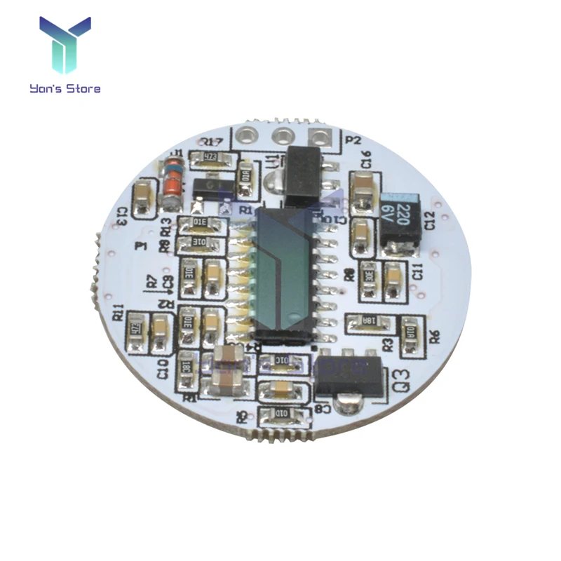 Микроволновый радар 3-12 Вт сенсорный модуль Белая светодиодная лампа сферическая