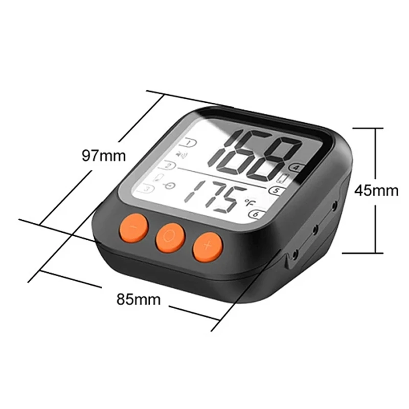 Tuya Wifi Smart BBQ Barbecue Grill Meat Thermometer Life Mobile APP Control Water Temperature Measurement |