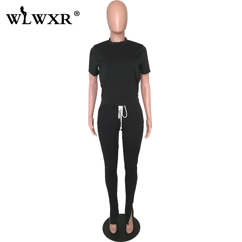 Спортивный костюм WLWXR в розовом и черном цвете| |