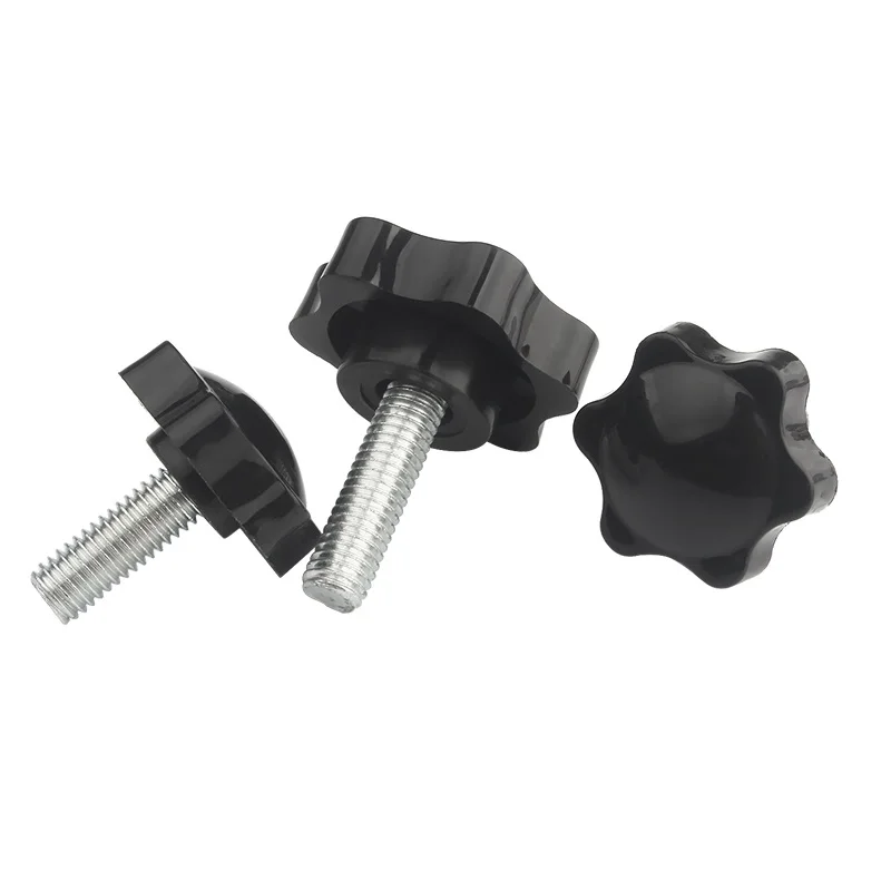 10 шт. пластиковый зажимной винт в форме звезды Метрическая машина болты рукоятка